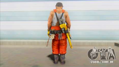 Dead Or Alive 5 - Bass Armstrong (Costume 2) V1 para GTA San Andreas