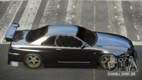 Nissan Skyline R-34 F-Tuning para GTA 4