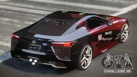 Lexus LF-A SP R-Tuning L9 para GTA 4