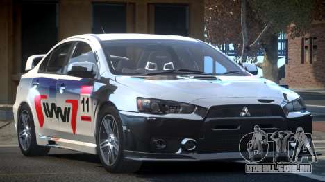 Mitsubishi Evolution X L5 para GTA 4