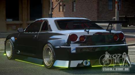 Nissan Skyline R-34 F-Tuning para GTA 4