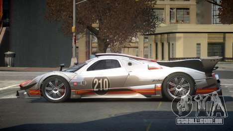 Pagani Zonda GST Racing L3 para GTA 4