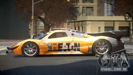 Pagani Zonda GST Racing L6 para GTA 4