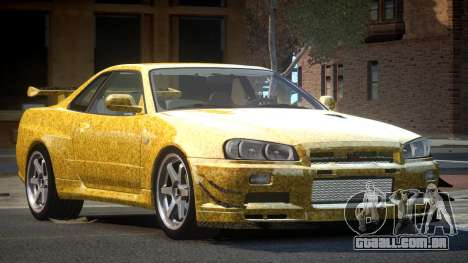 Nissan Skyline PSI R34 L2 para GTA 4