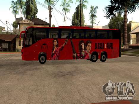 La Casa De Papel bus mod para GTA San Andreas