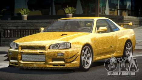 Nissan Skyline PSI R34 L2 para GTA 4