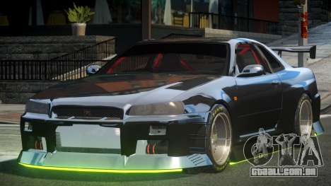 Nissan Skyline R-34 F-Tuning para GTA 4