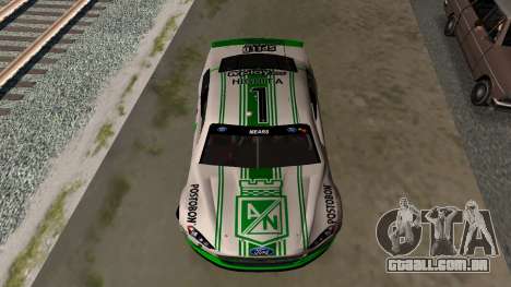 Ford Fusion Nascar: FC Skin National Athletic para GTA San Andreas