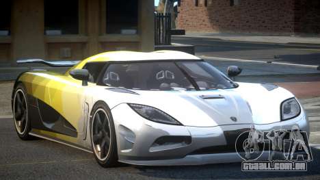 Koenigsegg Agera PSI Sport L10 para GTA 4