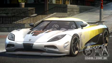 Koenigsegg Agera PSI Sport L10 para GTA 4