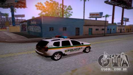 Duster Police Transit Colombia para GTA San Andreas