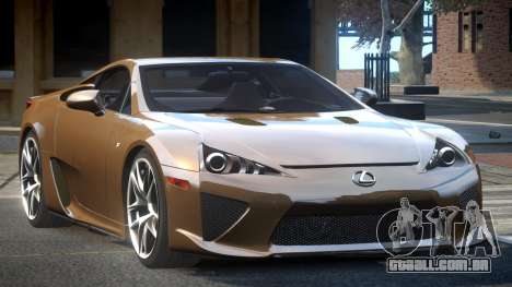 Lexus LF-A SP R-Tuning para GTA 4