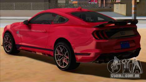 2021 Mach 1 Mustang para GTA San Andreas