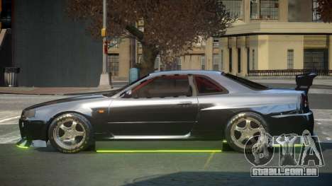 Nissan Skyline R-34 F-Tuning para GTA 4