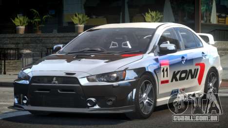 Mitsubishi Evolution X L5 para GTA 4