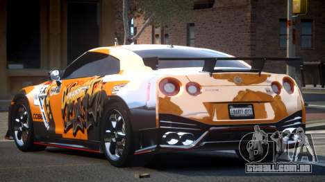 Nissan GT-R GS Nismo L3 para GTA 4