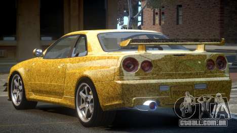 Nissan Skyline PSI R34 L2 para GTA 4