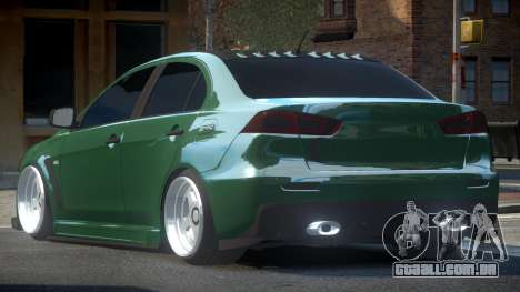 Mitsubishi Lancer X D-Style para GTA 4