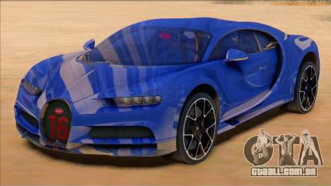 Bugatti Chiron Sport Blue para GTA San Andreas