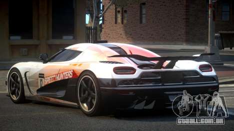 Koenigsegg Agera PSI Sport L5 para GTA 4