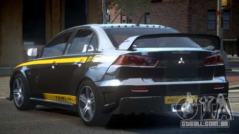 Mitsubishi Evolution X L1 para GTA 4