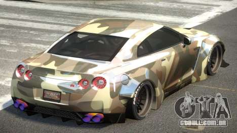 Nissan GT-R BS R35 L10 para GTA 4