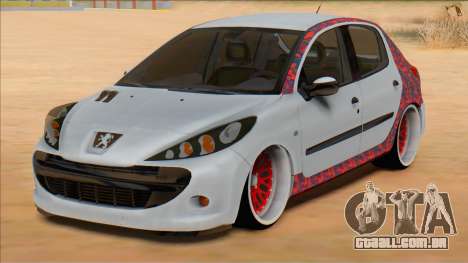 Peugeot 207 Red Sport para GTA San Andreas