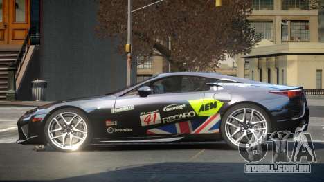 Lexus LF-A SP R-Tuning L1 para GTA 4