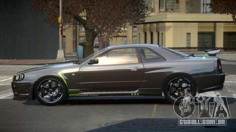 Nissan Skyline PSI R34 L9 para GTA 4