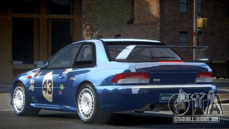 1998 Subaru Impreza RC PJ5 para GTA 4