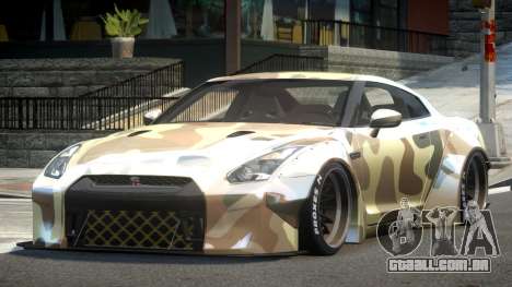 Nissan GT-R BS R35 L10 para GTA 4