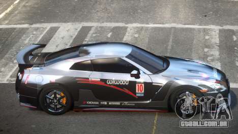 Nissan GT-R GS Nismo L9 para GTA 4