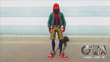 Spider-Man ITSV - Miles Jacket Suit para GTA San Andreas