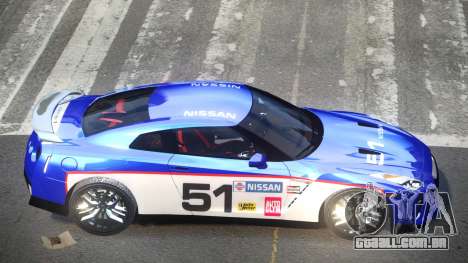 Nissan GTR PSI Drift L4 para GTA 4