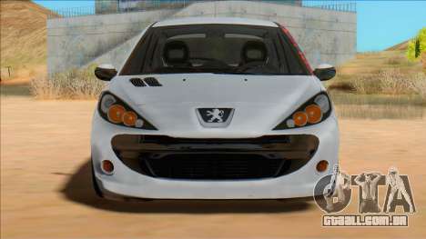 Peugeot 207 Red Sport para GTA San Andreas