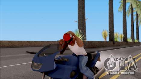 GTA V Wear Helmet Mod para GTA San Andreas