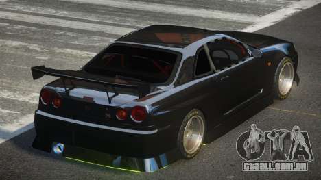 Nissan Skyline R-34 F-Tuning para GTA 4