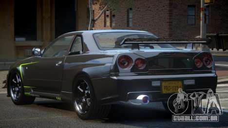 Nissan Skyline PSI R34 L9 para GTA 4