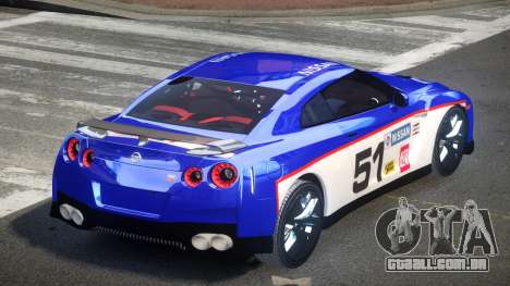 Nissan GTR PSI Drift L4 para GTA 4