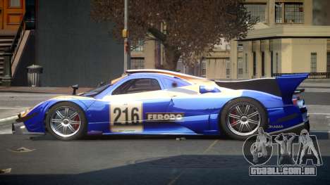 Pagani Zonda GST Racing L4 para GTA 4