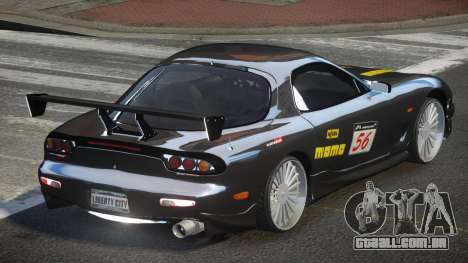 Mazda RX-7 PSI Racing PJ3 para GTA 4