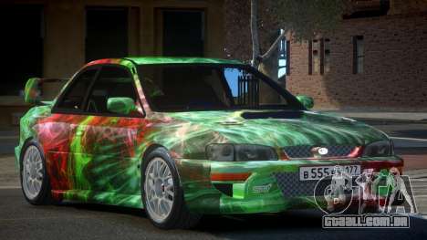 Subaru Impreza 22B Racing PJ8 para GTA 4