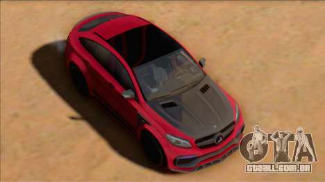 Mercedes-Benz GLE 2018 TopCar para GTA San Andreas