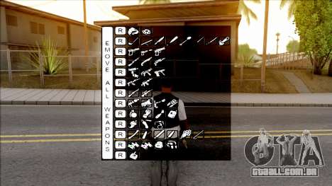 Super Fast Weapon Selector para GTA San Andreas