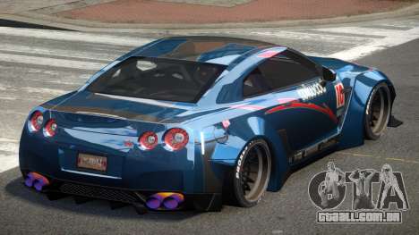 Nissan GT-R BS R35 L6 para GTA 4