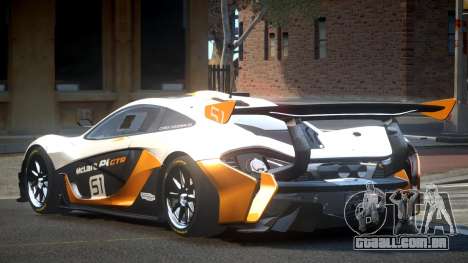 McLaren P1 GTR Racing L1 para GTA 4