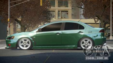 Mitsubishi Lancer X D-Style para GTA 4