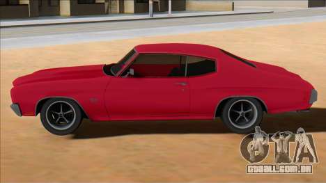 Chevrolet Chevelle SS Red para GTA San Andreas