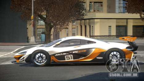 McLaren P1 GTR Racing L1 para GTA 4