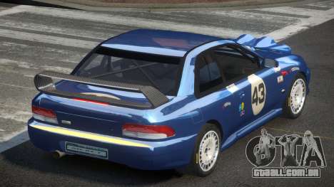 1998 Subaru Impreza RC PJ5 para GTA 4